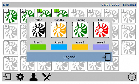 SUPERMASTER — панель управления для охладителей MASTER BCM
