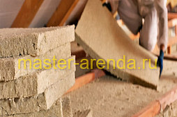 Правильная сушка утеплителя стен и крыши